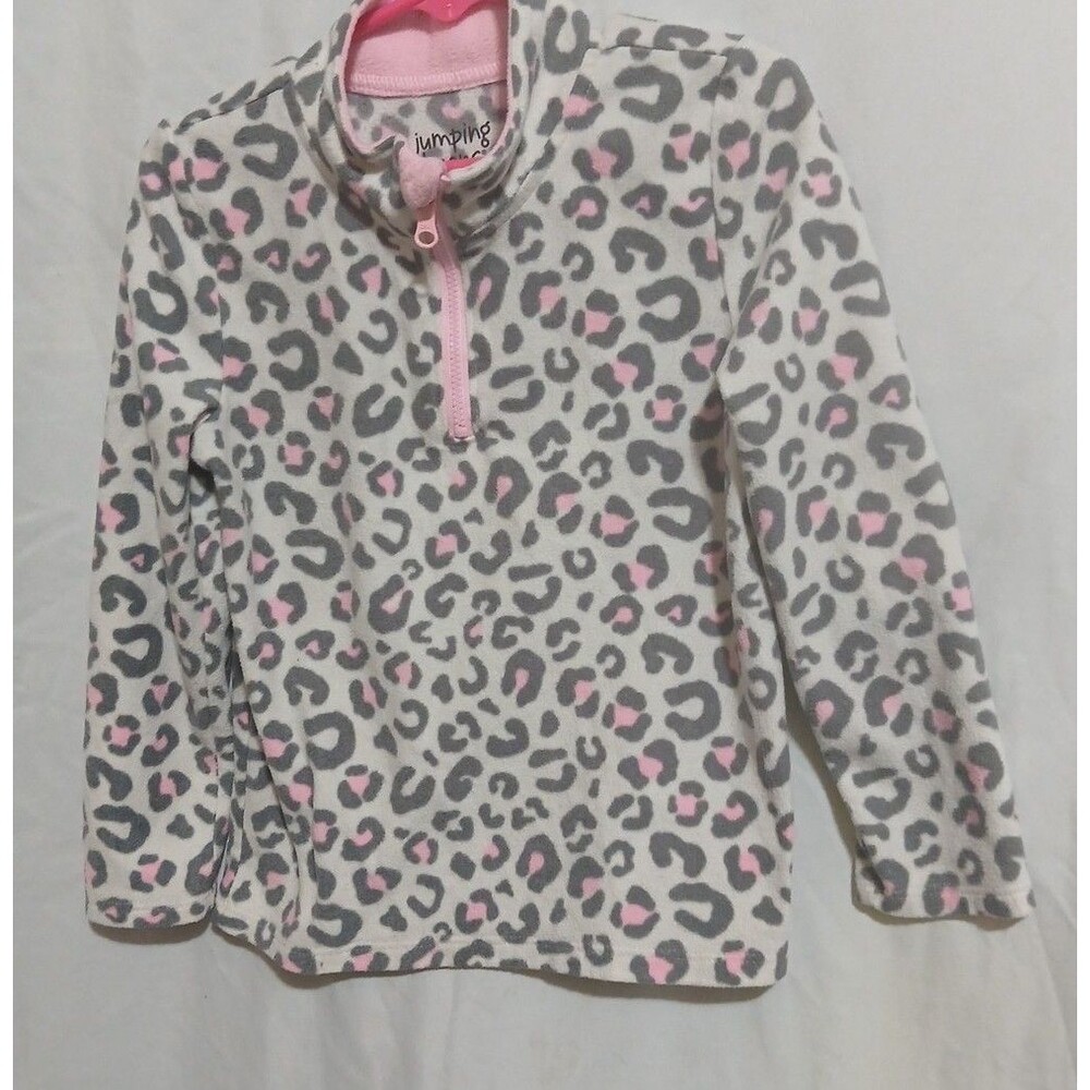 Jumping Beans Girls Sweater Size 5T Animal Print